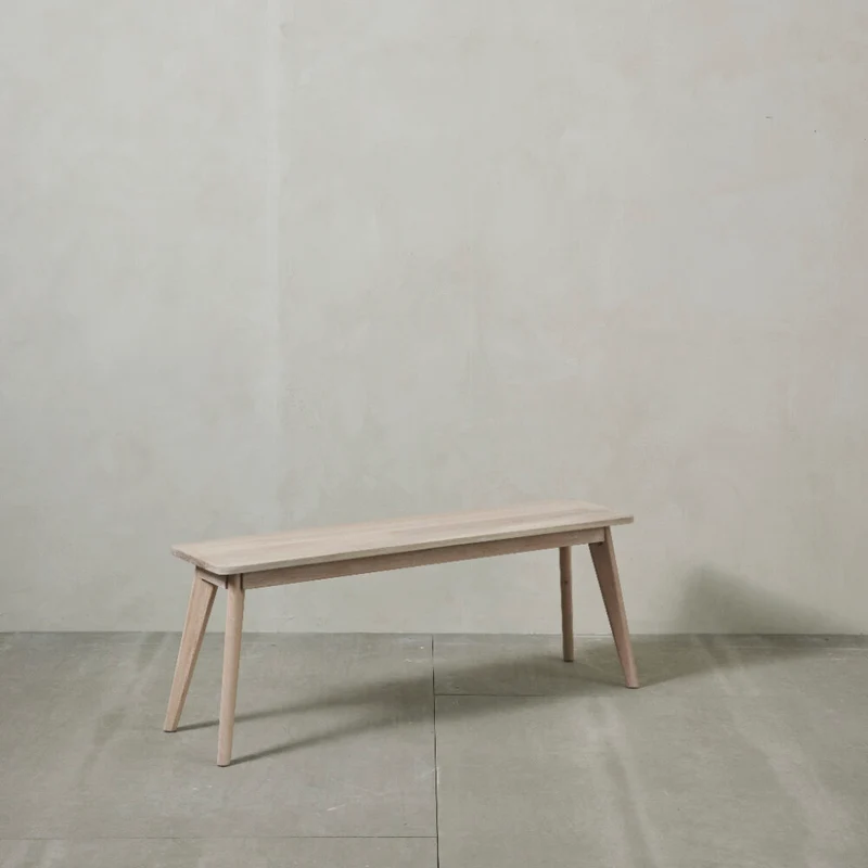Ellie Bank H45 cm. White wash