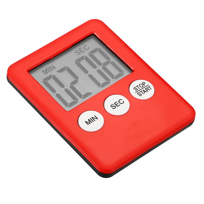 Digital Timer, Small Count Down/UP Clock with Magnetic, Kitchen Timer