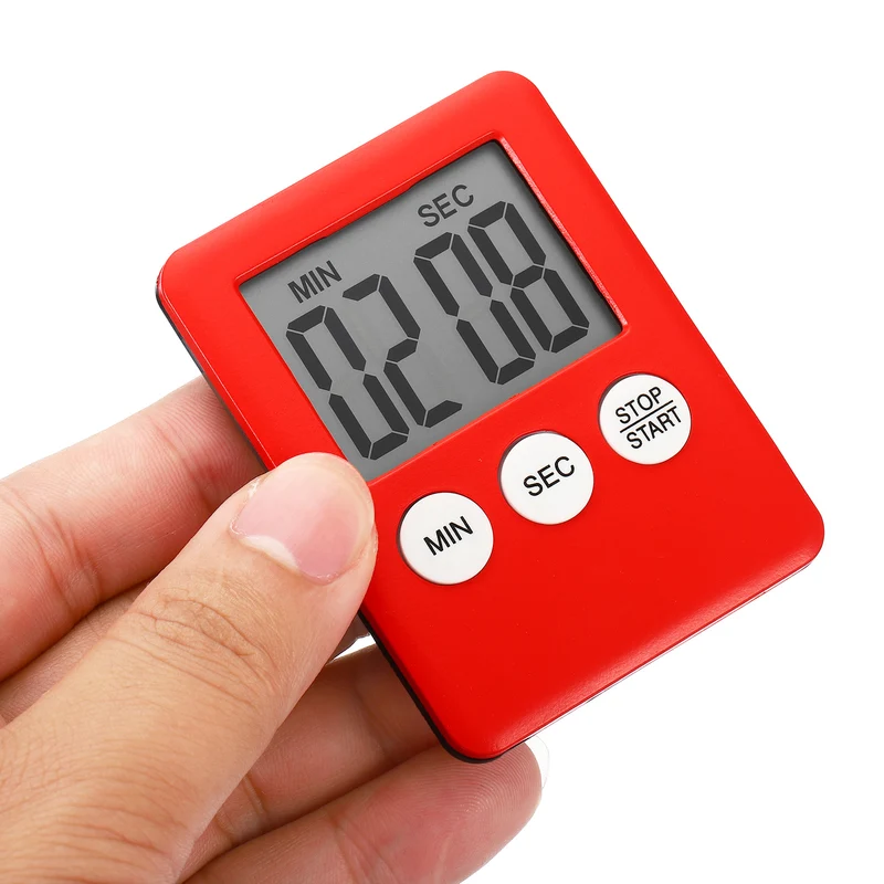 Digital Timer, Small Count Down/UP Clock with Magnetic, Kitchen Timer