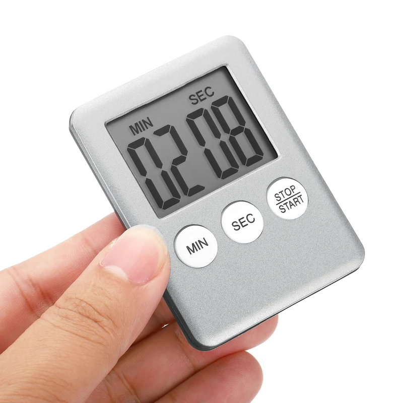 Digital Timer, Small Count Down/UP Clock with Magnetic, Kitchen Timer