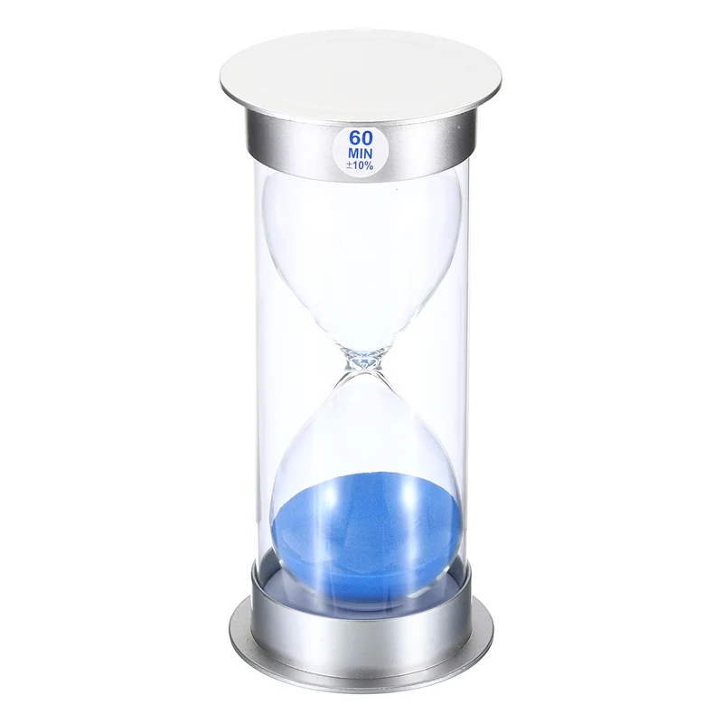 Sand Timer, Sandy Clock Plastic Cover Count Down Sand Glass for Kitchen, Party