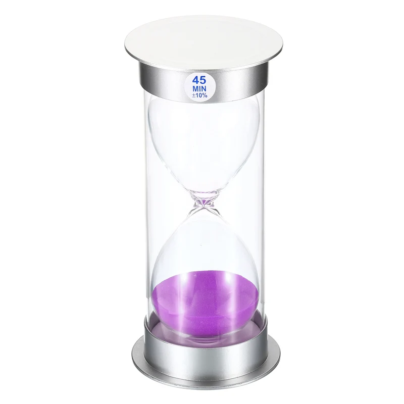 Sand Timer, Sandy Clock Plastic Cover Count Down Sand Glass for Games, Kitchen, Party