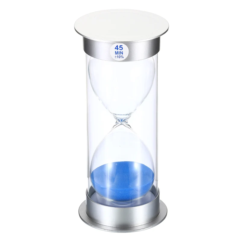 Sand Timer, Sandy Clock Plastic Cover Count Down Sand Glass for Games, Kitchen, Party