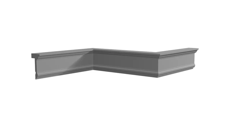 Blende Gardinenschiene 07