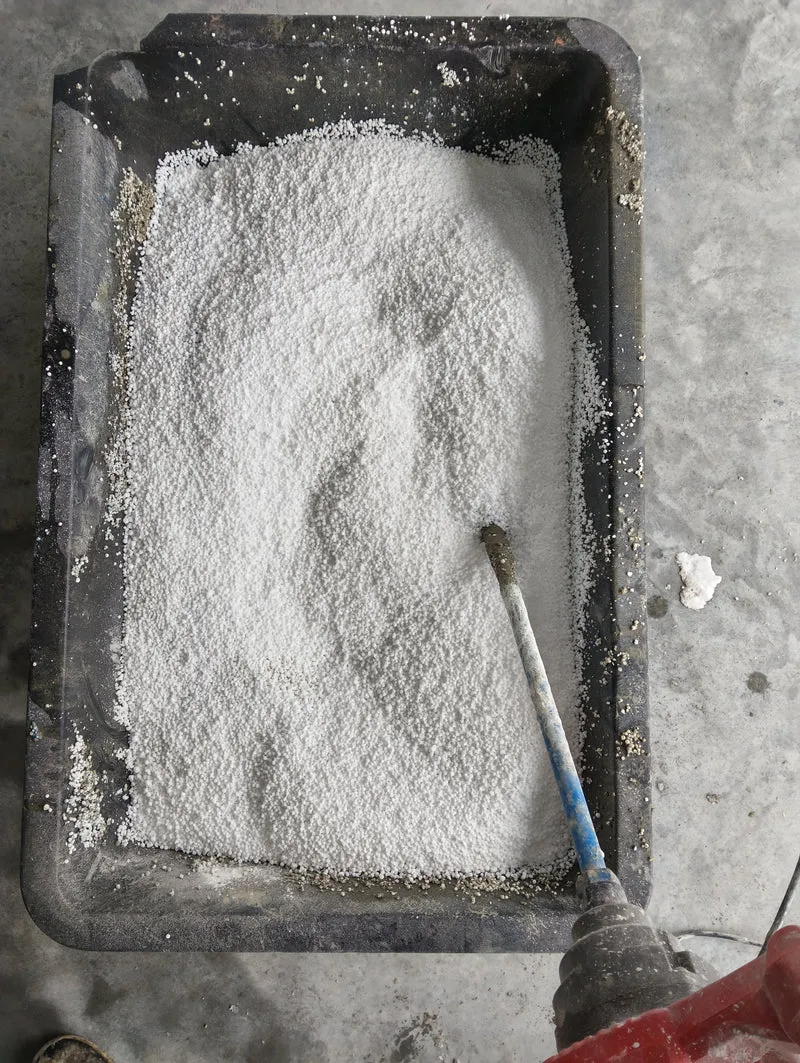 Styroporbeton (EPS-Leichtbeton) gebrauchsfertige Mischung 60 l blau – verstärkt