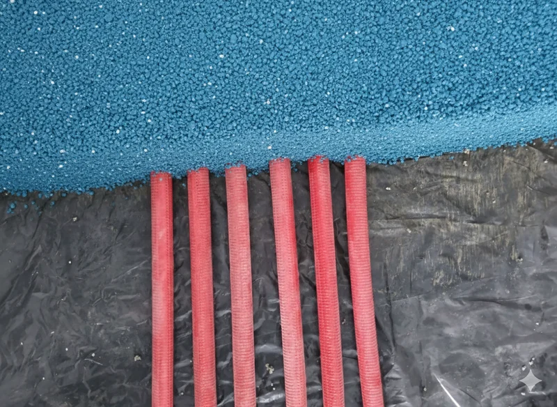 Styroporbeton (EPS-Leichtbeton) gebrauchsfertige Mischung 60 l blau – verstärkt