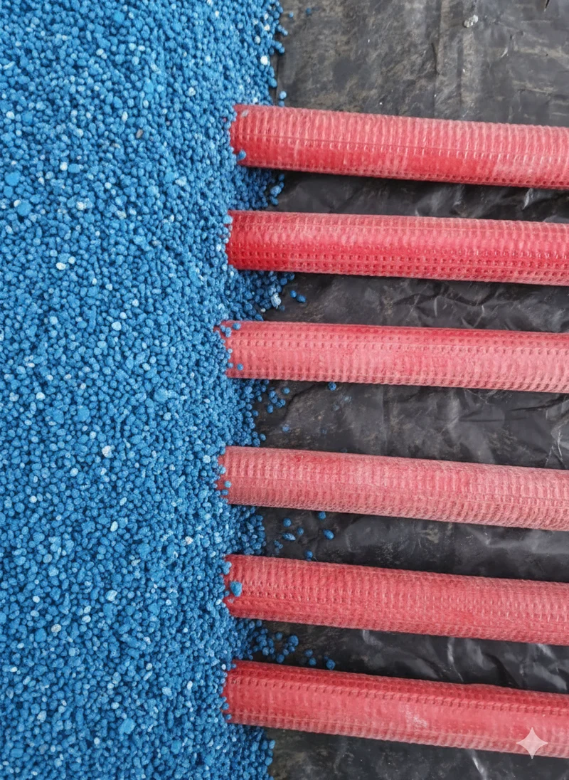 Styroporbeton (EPS-Leichtbeton) gebrauchsfertige Mischung 60 l blau – verstärkt