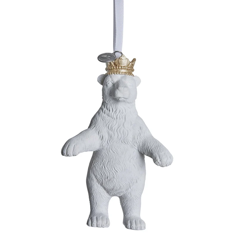 Sebina königlicher Eisbär H11,4 cm weiss