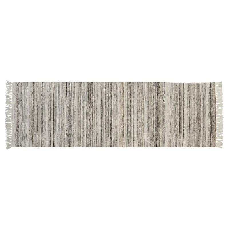 Strina Teppichläufer 240x75 gebrochenes weiss