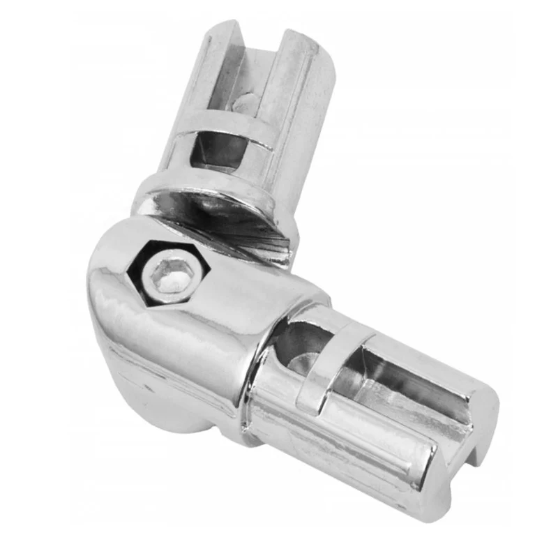 25mm Rohrverbinder Gelenkstück, Chrom