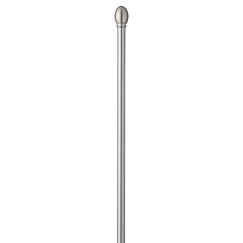 Fairfield Gardinenstange 120-210 cm. Silber