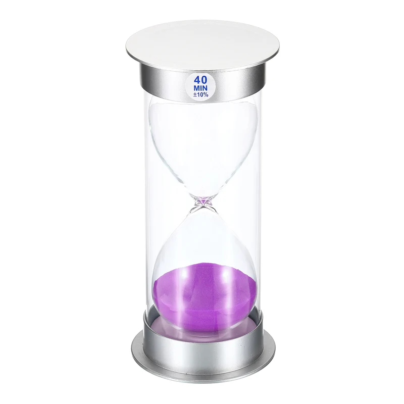 Sand Timer, Sandy Clock with Plastic Cover Count Down Sand Glass for Kitchen, Party