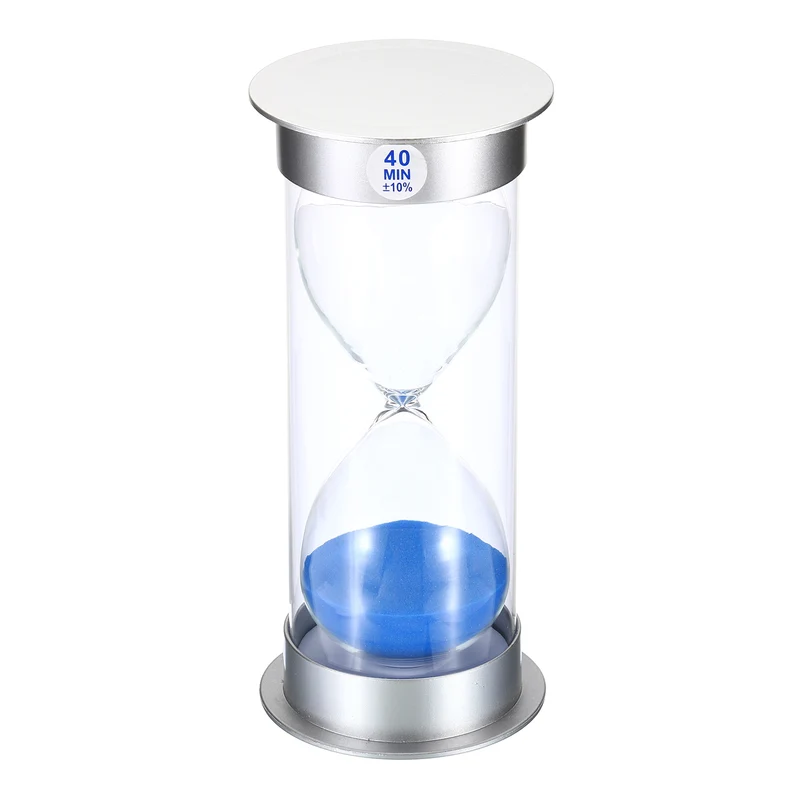 Sand Timer, Sandy Clock with Plastic Cover Count Down Sand Glass for Kitchen, Party