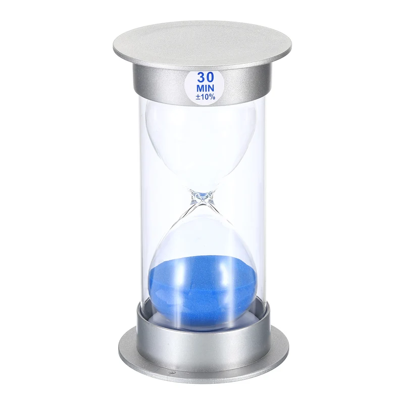 Sand Timer, Sandy Clock with Plastic Cover Count Down Sand Glass