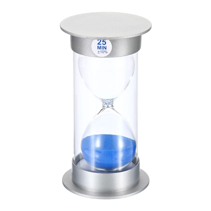Sand Timer, Sandy Clock with Plastic Cover Count Down Sand Glass for Games, Kitchen
