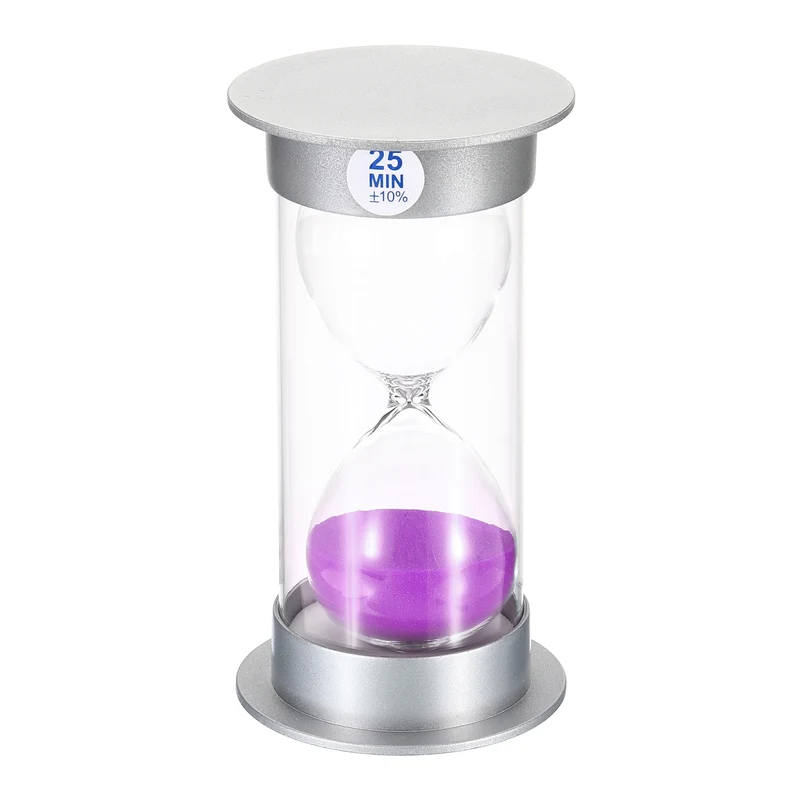 Sand Timer, Sandy Clock with Plastic Cover Count Down Sand Glass for Games, Kitchen