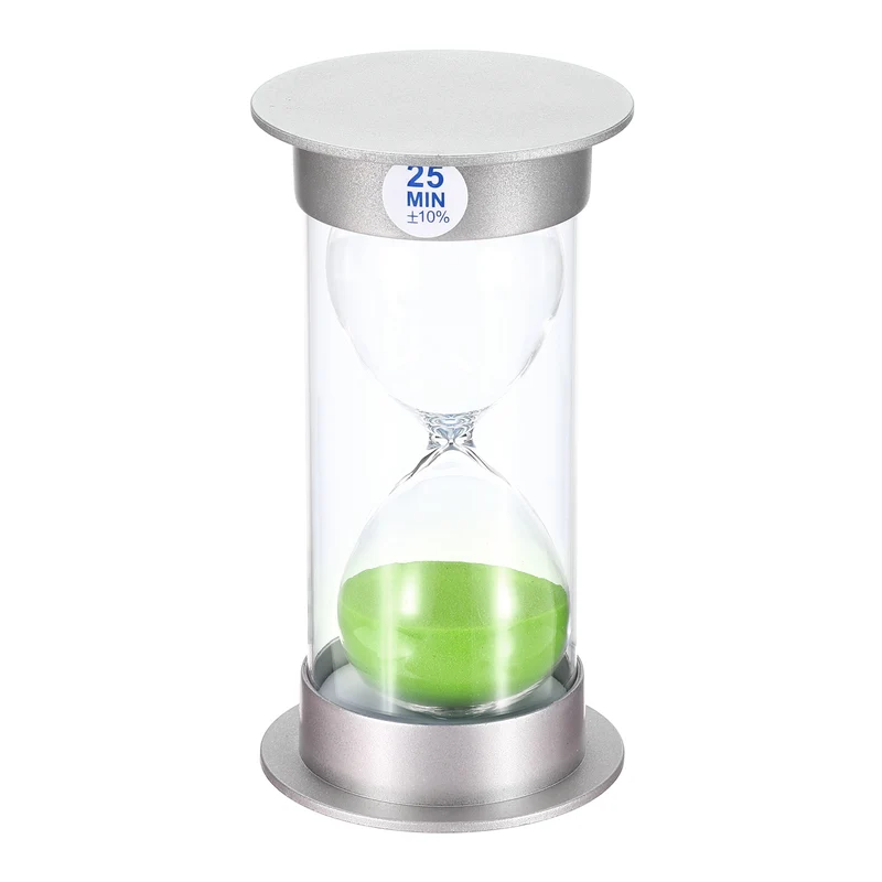Sand Timer, Sandy Clock with Plastic Cover Count Down Sand Glass for Games, Kitchen