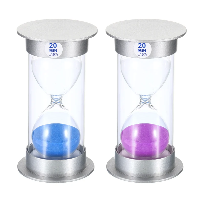 Sand Timer, Sandy Clock with Plastic Cover Count Down Sand Glass for Games, Kitchen