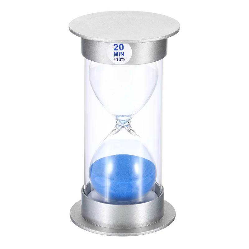 Sand Timer, Sandy Clock with Plastic Cover Count Down Sand Glass for Games, Kitchen, Party