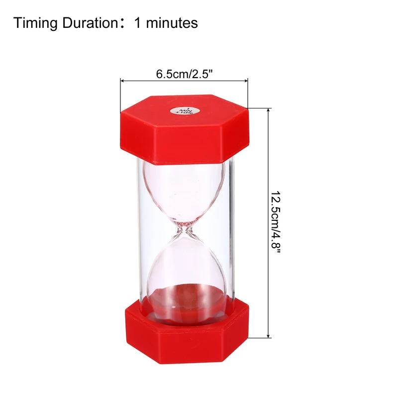 Sand Timer, Hexagon Small Sandy Clock, Count Down Sand Glass