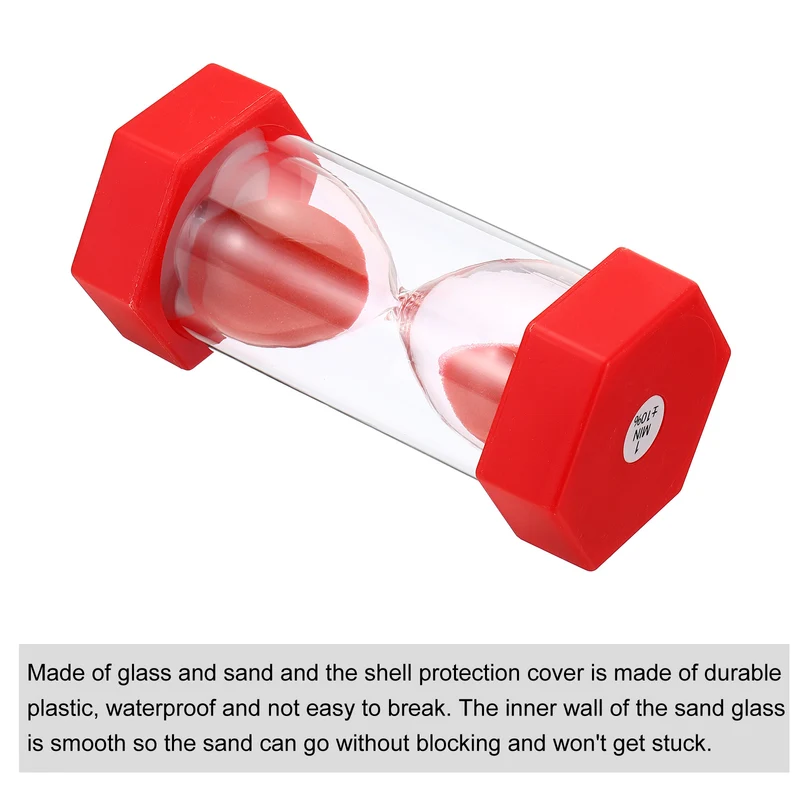 Sand Timer, Hexagon Small Sandy Clock, Count Down Sand Glass