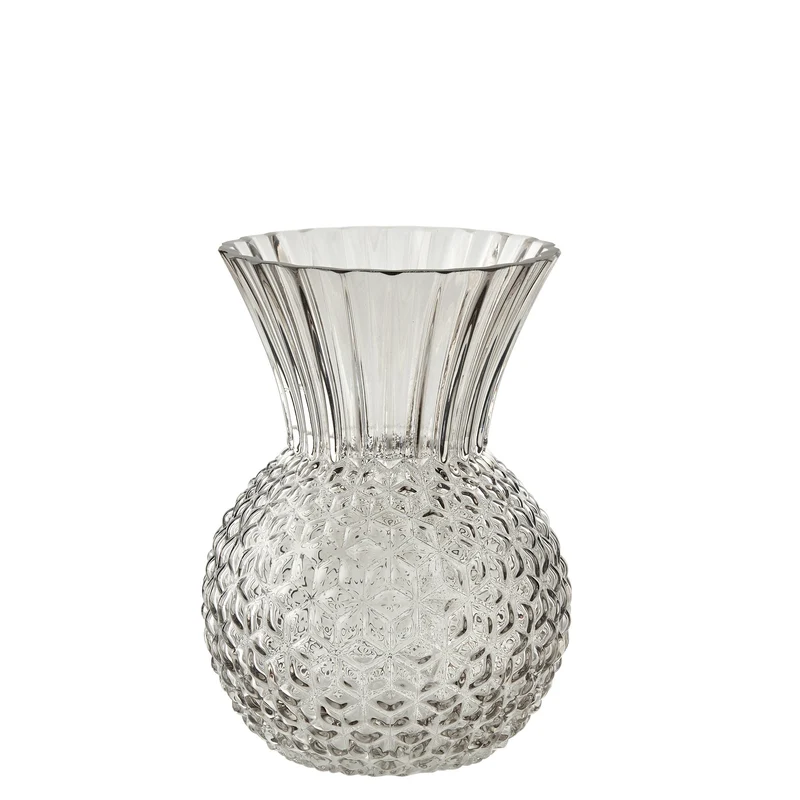 Silma Vase hellbraun