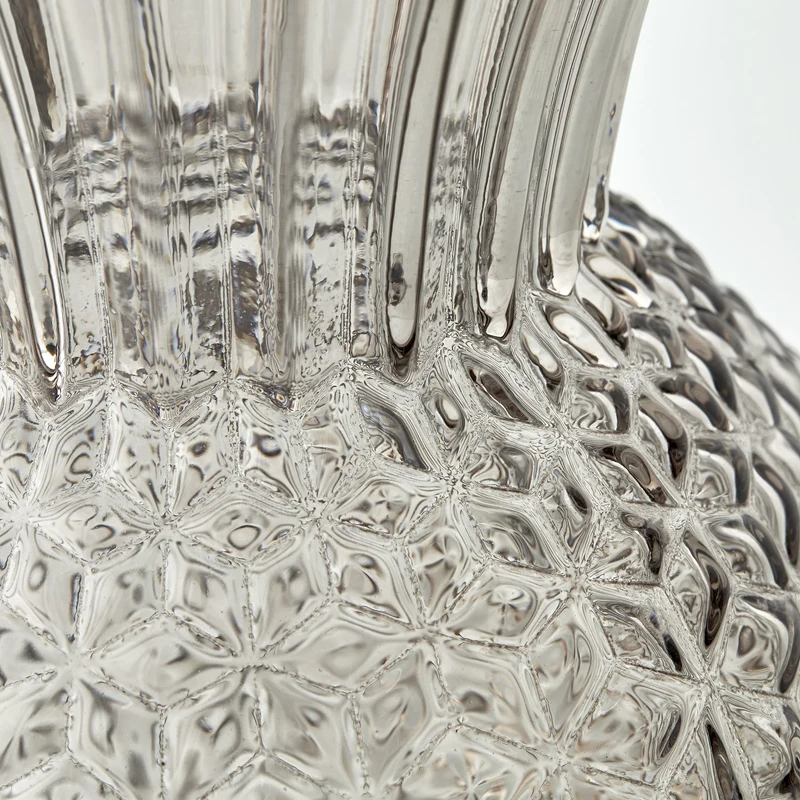 Silma Vase hellbraun