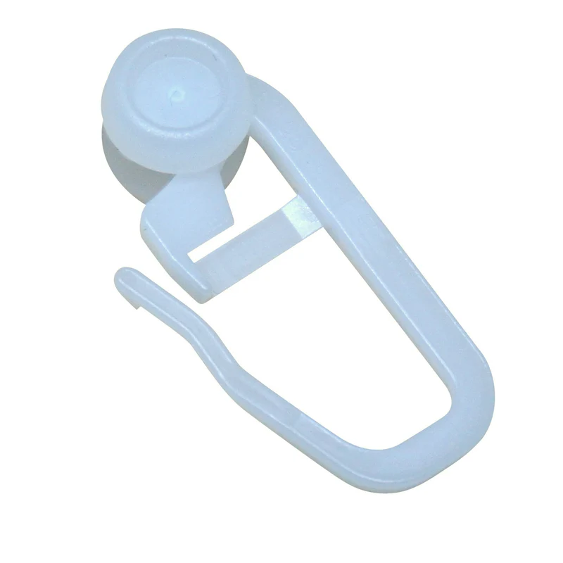 Gardinenröllchen – Universal Gardinenrolle mit 8mm Kopf – für Innenlauf mit Faltenhaken