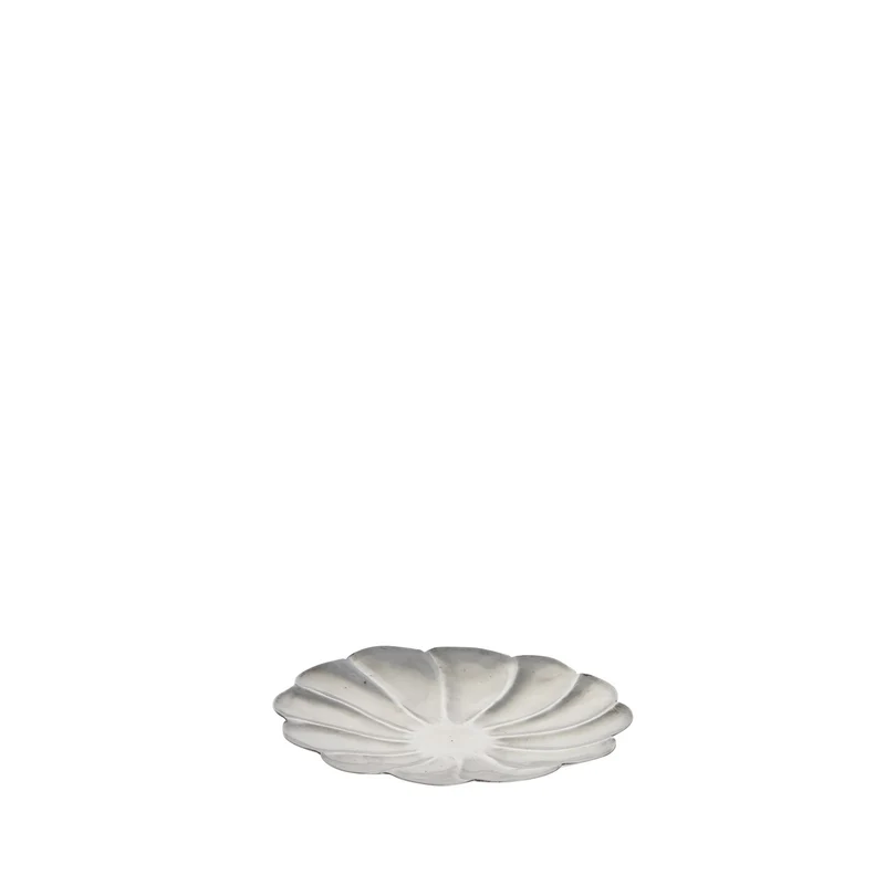 Philine Tablett Ø15,5 cm. antik silber Stahl
