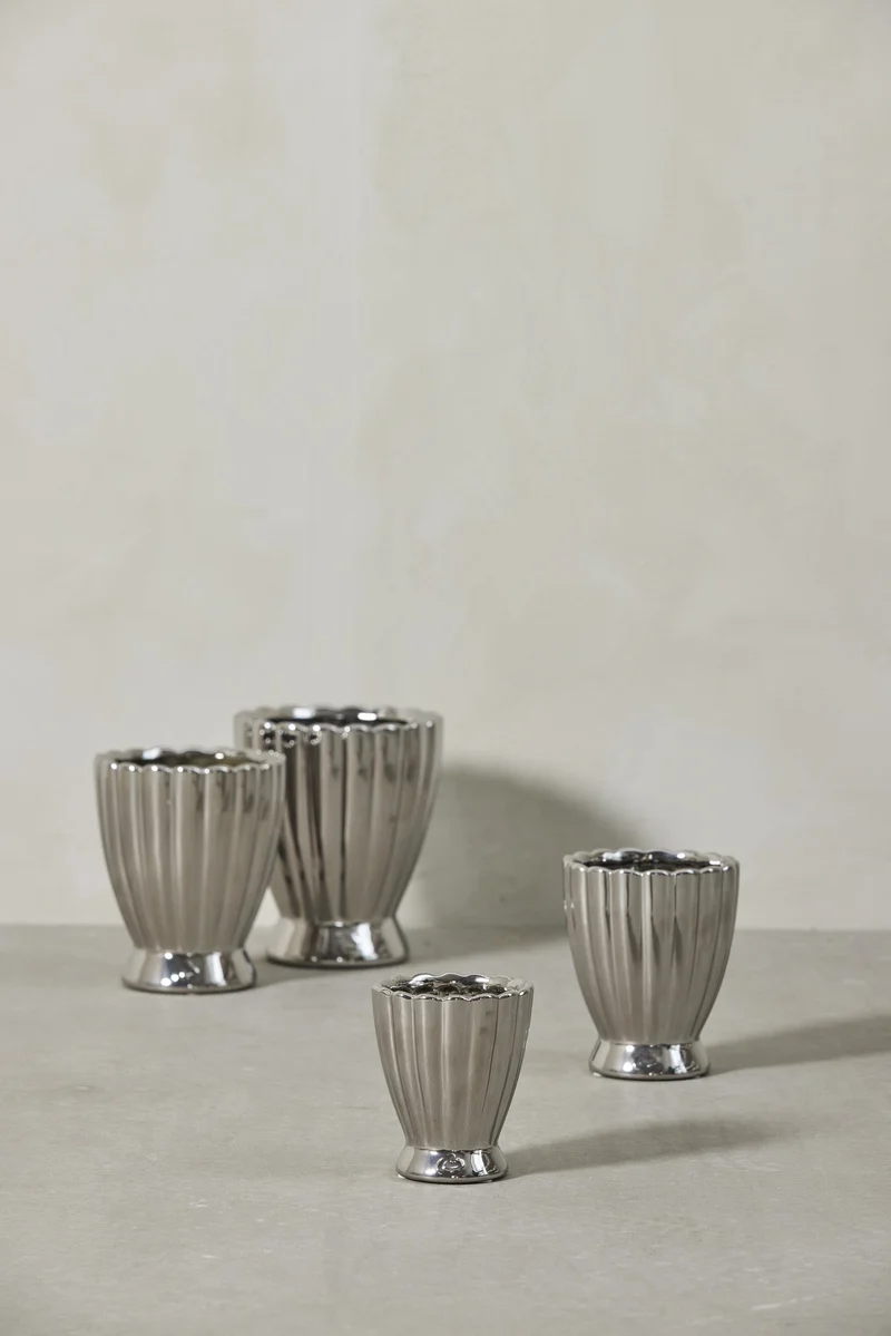 Shenella Topf 15 cm. Silber