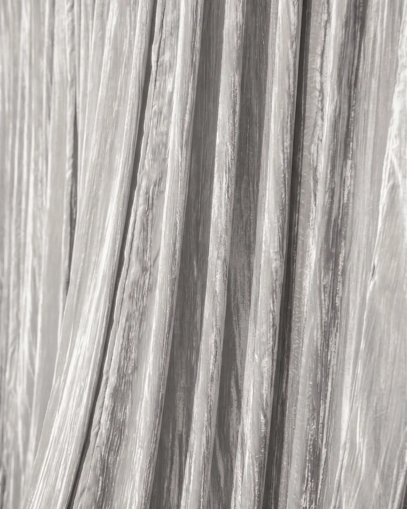 Ripple Velvet Custom Curtain