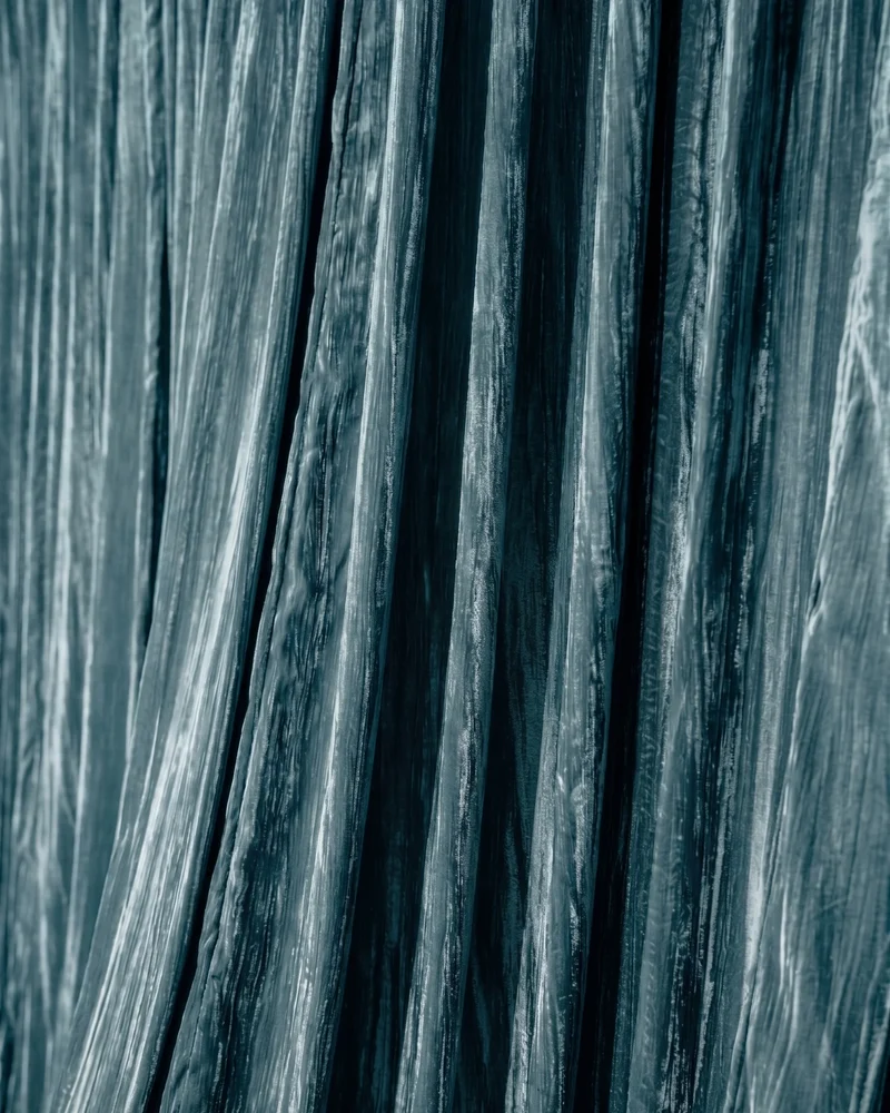 Ripple Velvet Custom Curtain