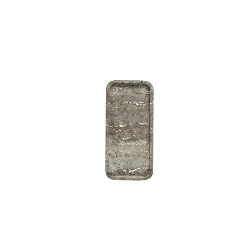 Elina Tablett 35x15 cm. braun travertin
