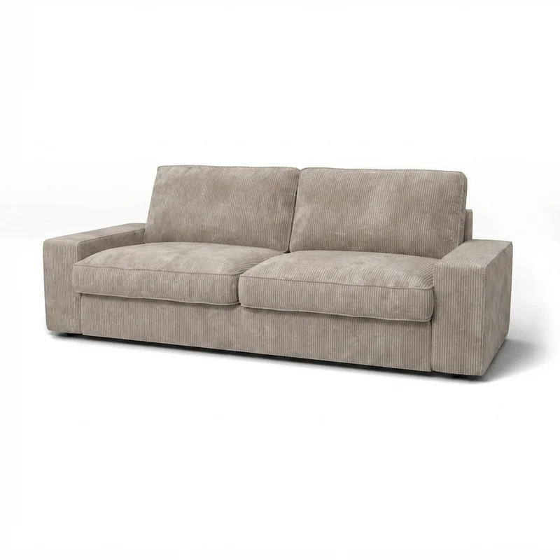 Kivik 3-zits Slaapbank Hoes - Corduroy Taupe #5