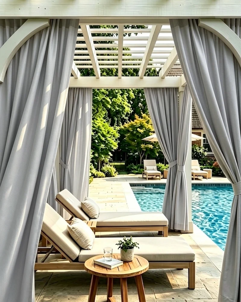Aquashield™ Waterproof Lightweight Custom Outdoor Curtain