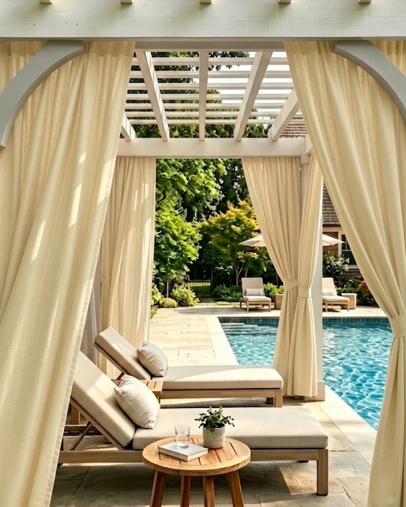 Aquashield™ Waterproof Lightweight Custom Outdoor Curtain