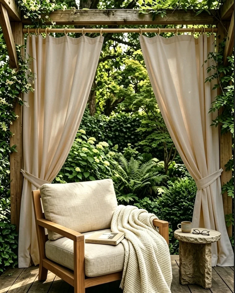 Aquashield™ Waterproof Lightweight Custom Outdoor Curtain
