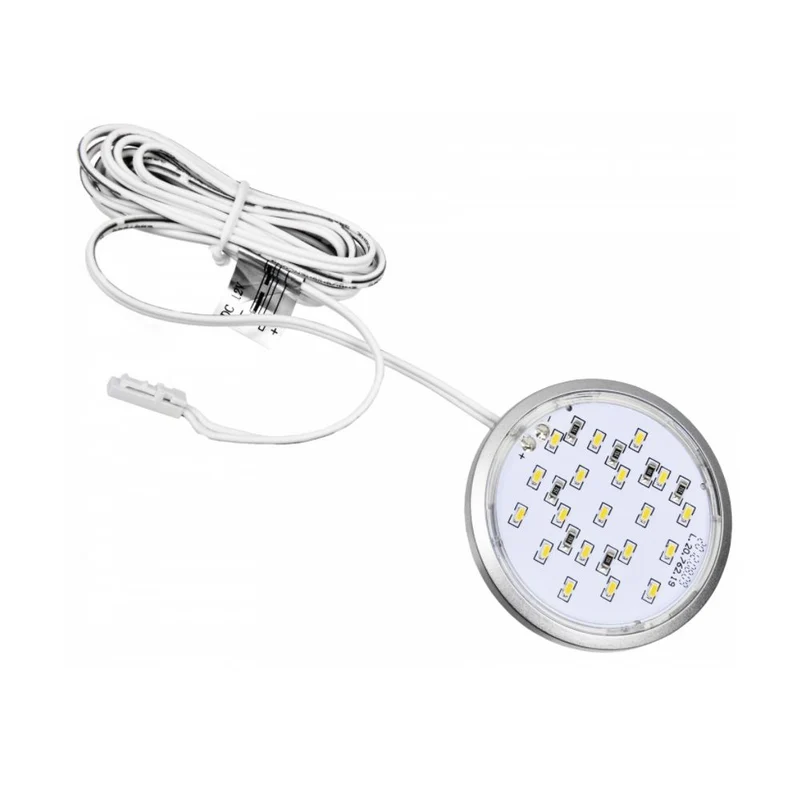 Aufbau-LED-Leuchte + LED-Leuchtmittel 1,6W 12V