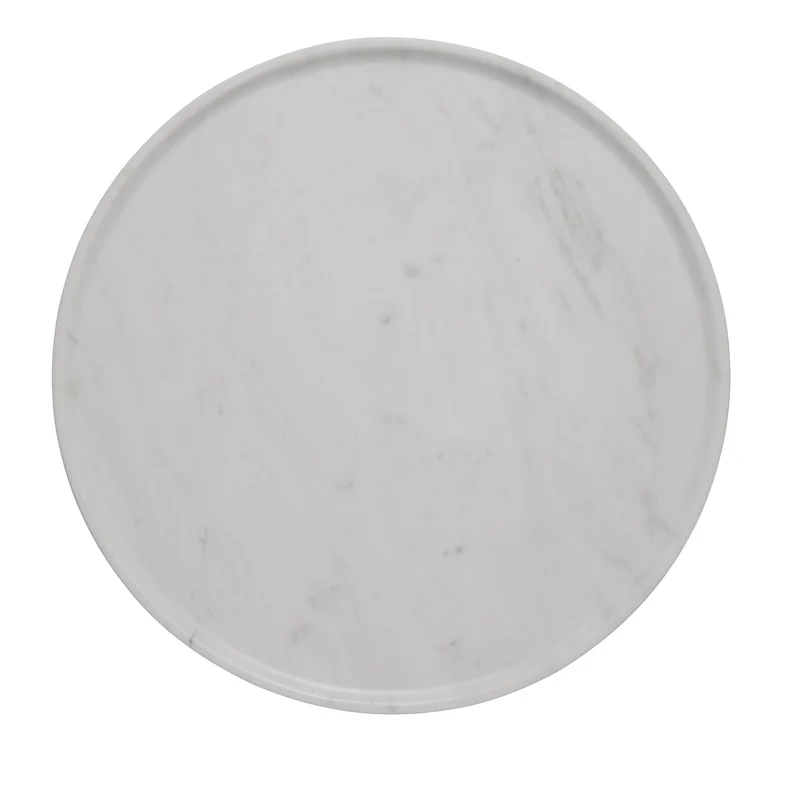 Ellia Tablett Ø40 cm. weiss