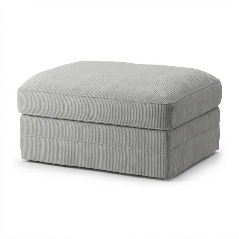 Grönlid voetenbank Hoes - Corduroy Lichtgrijs #18