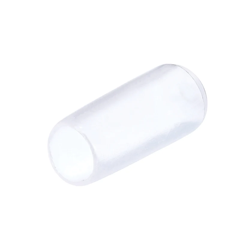 25pcs Rubber End Caps 6mm(1/4") Round End Cap Screw Thread Protectors Clear
