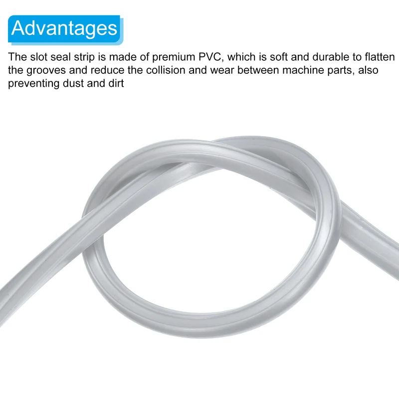 Aluminum Profile Slot Cover Flat Seal, for 3D Printer Accessories