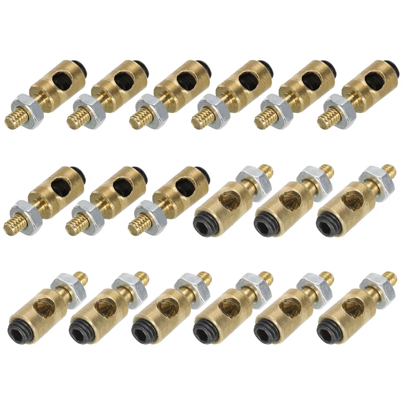 Linkage Stoppers Connecting Servo Arm,Push Rod with Nut and Screw for RC Plane