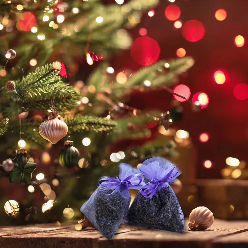 Moon Star Printed Organza Bag, Mini Pouches,