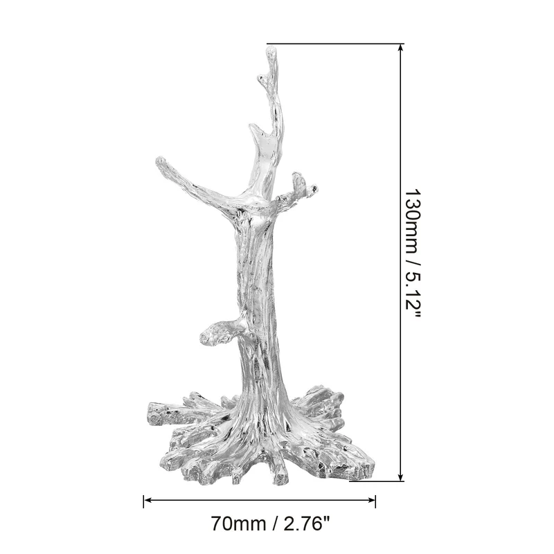 Crystal Ball Stand Sphere Display Stand for 40 to 60mm Balls Tree Shape, Golden