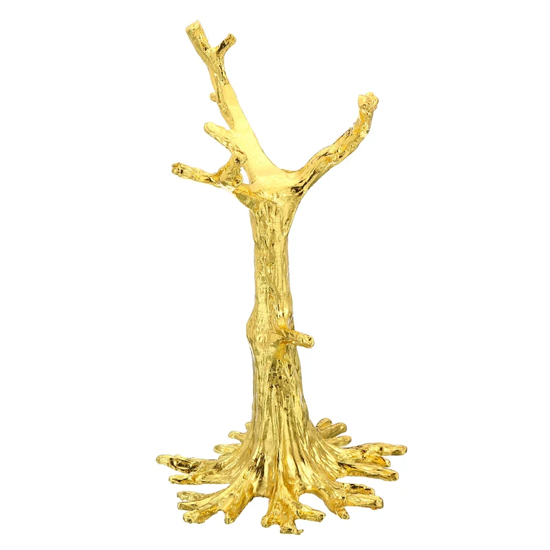 Crystal Ball Stand Sphere Display Stand for 40 to 60mm Balls Tree Shape, Golden