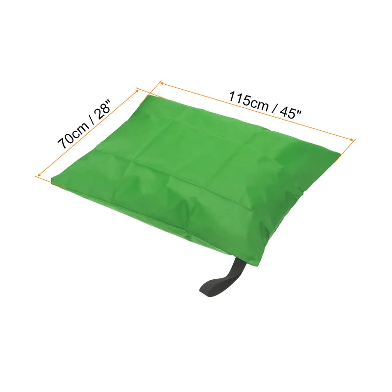 Uxcell Wet Dry Bags with Handle Zippered Pockets Waterproof Reusable Cloth Oxford Fabric Laundry Bag for Wet Clothes