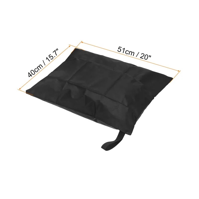Uxcell Wet Dry Bags with Handle Zippered Pockets Waterproof Reusable Cloth Oxford Fabric Laundry Bag for Wet Clothes