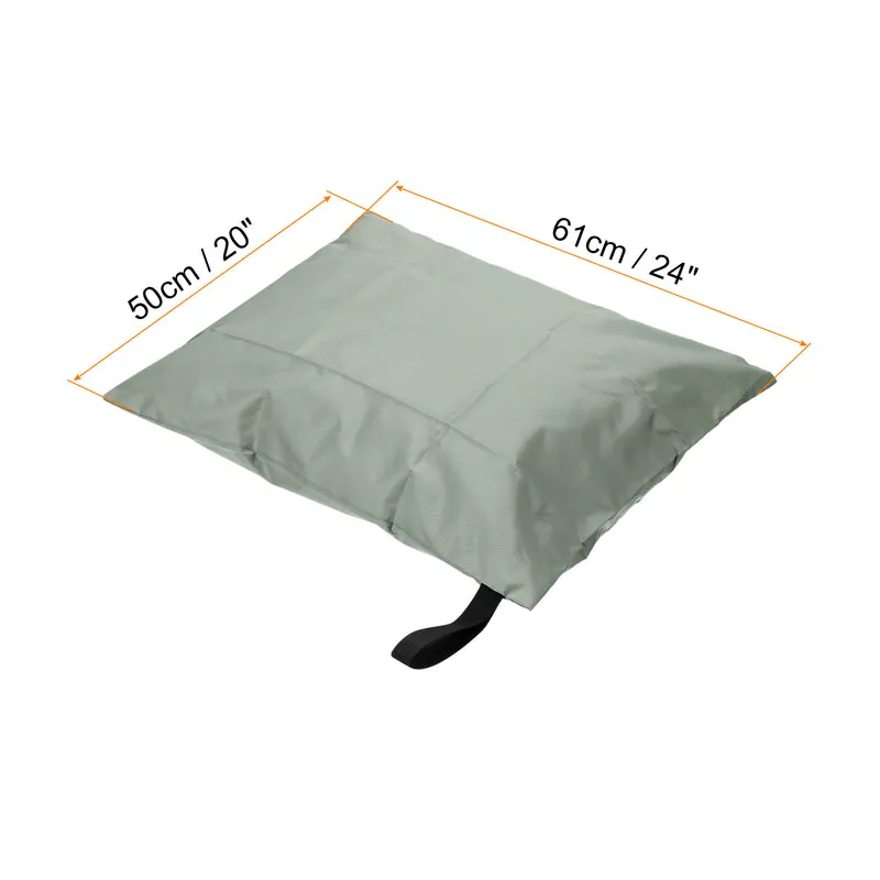 Uxcell Wet Dry Bags with Handle Zippered Pockets Waterproof Reusable Cloth Oxford Fabric Laundry Bag for Wet Clothes