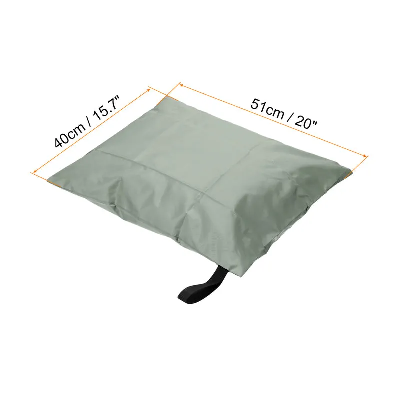 Uxcell Wet Dry Bags with Handle Zippered Pockets Waterproof Reusable Cloth Oxford Fabric Laundry Bag for Wet Clothes